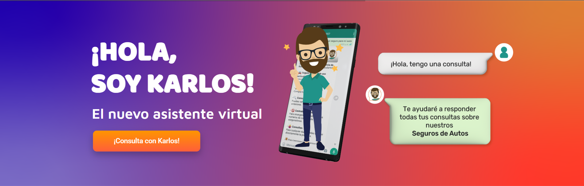 Realiza una cotización de tu seguro vehiculo desde el mismo Whatsapp